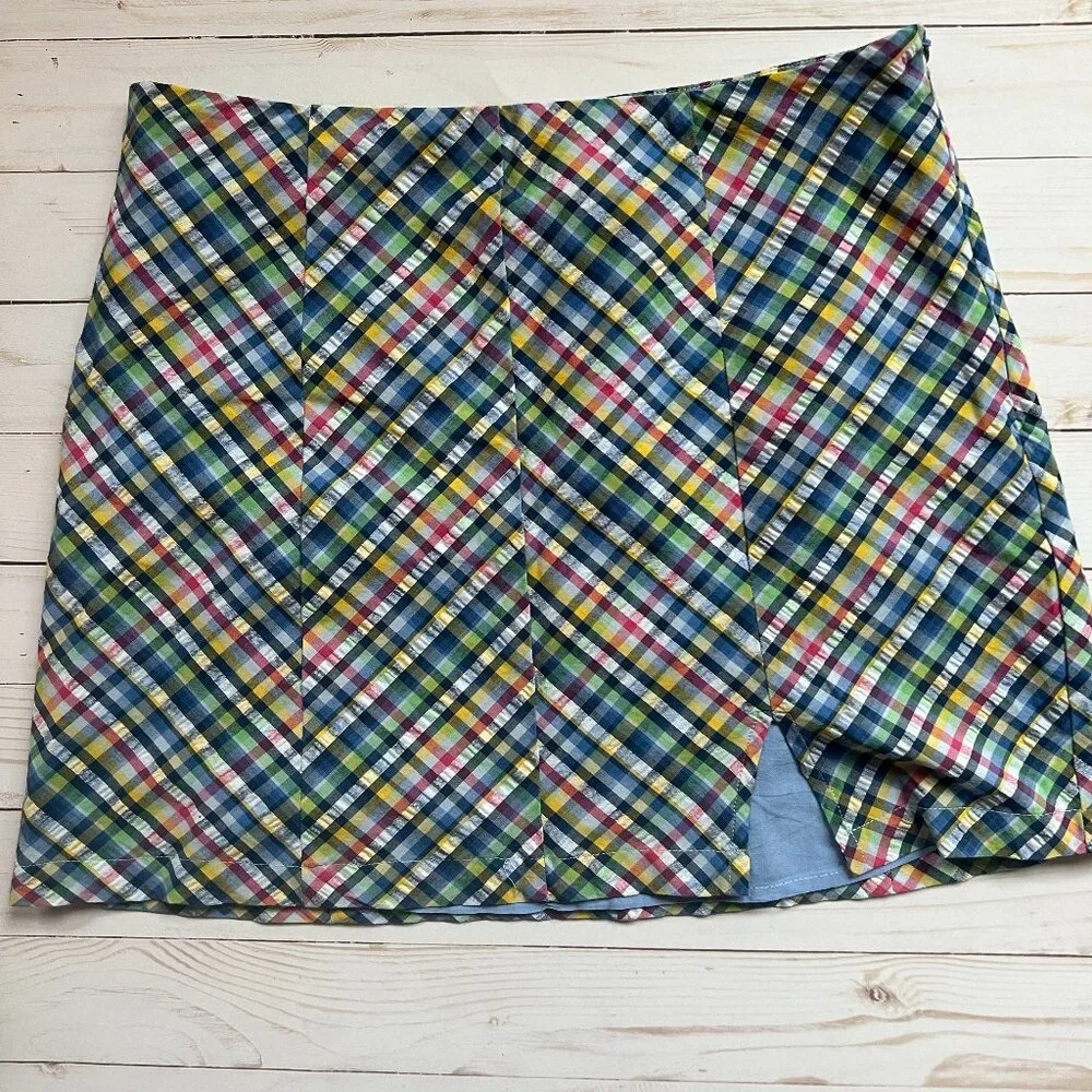 Urban Outfitters Plaid Mini Skirt – Size Medium/y2k/preppy/grunge - Picture 1 of 8